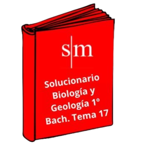 Solucionario 1º Bachillerato Biología y Geología Tema 17 SM